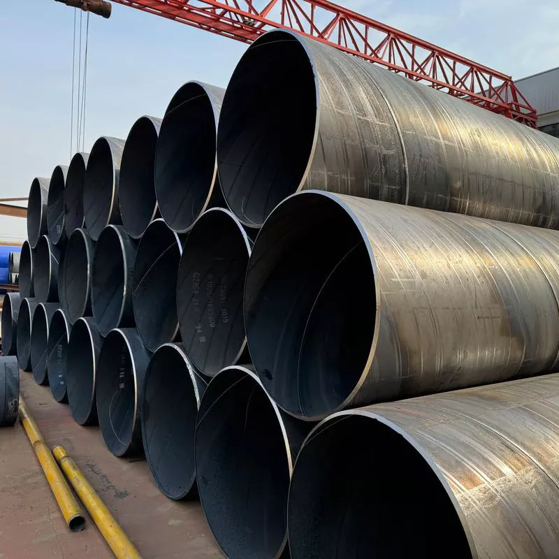 Черная спирально-сварная труба